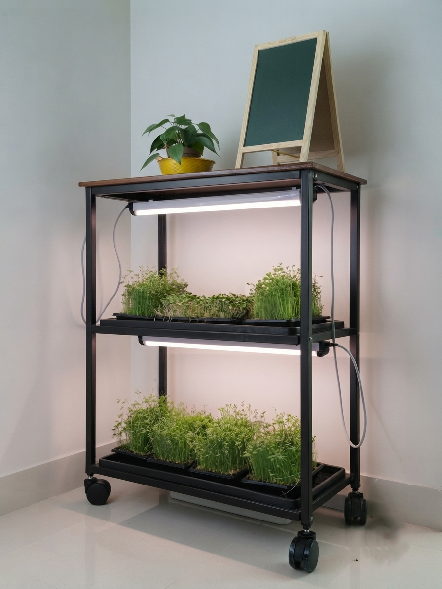 Multi-Tier Harvest Cart